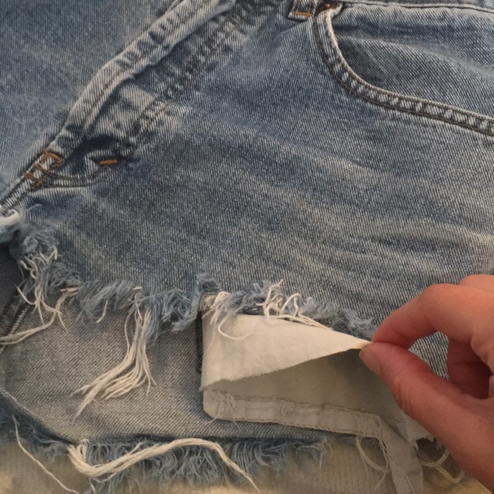 Levi Cutoff High Rise Shorts - Picture 4 of 8